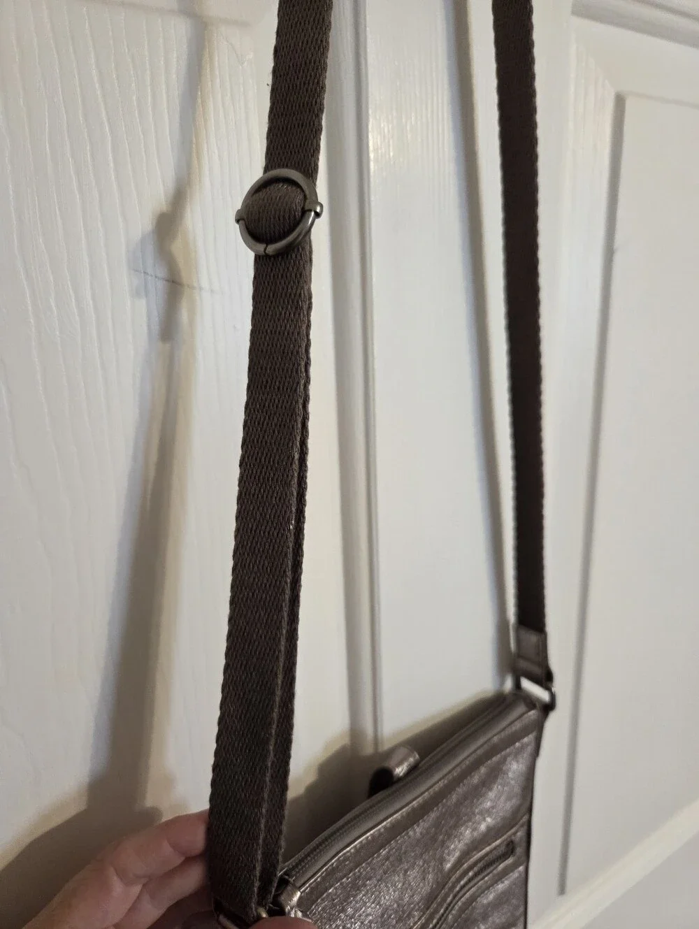 The Sak Metallic Crossbody Bag w/ Adjustable Strap ✨